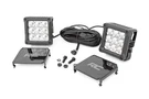 Rough Country 4 Inch Chrome Series Led Light Pods Square White Drl Pair. Fixed Price $249.95.