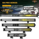 Auxbeam 12 22 32 42 52"INCH 5DPRO Led Work Light Bar For Jeep Gladiator Wrangler. Fixed Price $220.99.