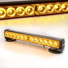 Le-jx Amber Wireless Battery Traffic Advisor Emergency Lights Bar 12.4". Fixed Price $64.59.