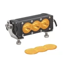 Super Bright Off-road Led Light Bar 6" Single Row, Amber Long-range Spot Beam.... Fixed Price $87.88.