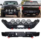 Vijay For 2013-2018 Dodge Ram 1500 Front/rear Bumper W/winch Plate&round Lights. Fixed Price $1219.98.