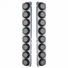 United Pacific 33801 Air Cleaner Light Box Panel Stainless Steel, 16 Cutouts, Am. Fixed Price $182.69.