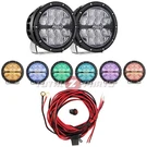 Rigid 360-SERIES Driving Rgbw 6-INCH Round Light Fog 6" Pods, Brackets, Wiring. Fixed Price $719.99.