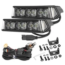 2X 7" Side Shooter Led Work Light Bar Pods Spot Flood Combo Driving Fog Off Road. Fixed Price $54.98.