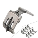 Double Needle Center Edge With Spring Guide Foot For Singer 112W Juki LH-515+. Fixed Price $10.40.