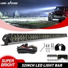 Dual Row 32'' Led Work Light Bar Flood Spot Combp Offroad Fog Driving Atv Truck. Fixed Price $65.99.