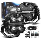 Maxpeedingrods 5 Inch Square 212W Led Off Road Lights Rgb Drl. Fixed Price $129.99.