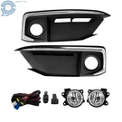 For Honda Civic Sedan 2019-2020 Fog Lights Lamps Chrome Housing Cover Kits. Fixed Price $32.40.