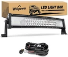 Willpower 22 Inch Curved Led Light Bar, 270W Spot Flood Combo Triple Row Off .... Fixed Price $100.00.
