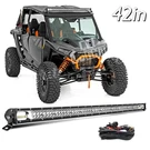 For Polaris Rzr Xp 1000 Utv 42" Pro Led Light Bar Dual Row Slim+wiring 12V 44". Fixed Price $63.26.