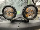 (X2) 2021-2025 Bronco Rigid Mirror Mounted Dual Off Road Led Lights. Fixed Price $749.00.