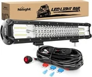 Nilight Led Bar 20INCH 288W Flood Spot Combo 28800LM Off Road. Fixed Price $42.99.