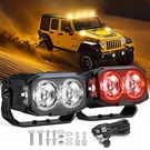 Mictuning 2X 56W 4 Inch Rgb Led Fog Light Pods, K3 Off-road Truck Bars. Fixed Price $149.90.