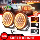 Colight 9"INCH Round 1600M Led Work Pods Drl Offroad Suv Driving Lamps. Fixed Price $192.99.