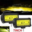 7INCH Led 2400W Work Light Bar Flood Spot Combo Fog Lamp Offroad Driving Truck. Fixed Price $22.94.