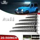 Curved 20"26"32"38"44"50" Inch Work Led Light Bar Spot Flood Offroad Driving Suv. Fixed Price $10.02.