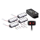 Heise Municipality Series Bolt-on Mount White Led Strobe Light Kit. Fixed Price $266.85.