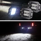(2) Flush Mount 24W Cree Led Cubic Pod Lights For Truck Jeep Off-road Atv. Fixed Price $38.09.