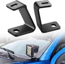 Nilight Ditch Hood Mount Brackets For Front A-pillar Auxiliary. Fixed Price $16.99.