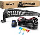 Nilight 42INCH 240W Curved Led Bar Spot Flood Combo Off Road Lights An. Fixed Price $121.12.