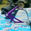For Jeep Wrangler 07-17 Lights And Brackets Hood Hinge Mounted Cree 8" 2X36W. Fixed Price $376.99.