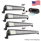 Nilight Straight Led Bar 22" 32" 42" 52" Combo Off Road Lighting For Jeep. Fixed Price $22.99.