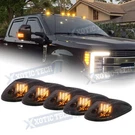 5X Smoked Amber Led Lamp Rooftop Driving Lights For Ram 1500 2500 3500 4500. Fixed Price $32.99.