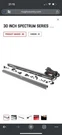 Rough Country Spectrum Series 30" Single Row Led Light Bar Each 80730. Fixed Price $183.38.