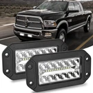Nifeida 2PCS 6 Led Inch-flush Mount, Black, Transparent. Fixed Price $36.98.