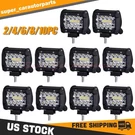 4" 12V Led Work Light 2-10PCS Bar Flood Pod Driving Off-road Tractor 4WD Usa. Fixed Price $25.48.