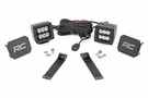 Rough Country Led Ditch Lights 2" Black Pair Spot For Jeep Kl 14-21. Fixed Price $94.95.