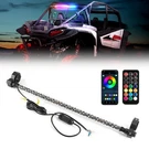 30'' Led Interior Spiral Chase Light Bar Whip For Utv 1.5''-2'' Roll Cage. Fixed Price $57.89.