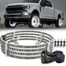 17INCH Double Row Led Wheel Lights Pure White TL-458 Nilight 4PCS Wiring. Fixed Price $209.99.