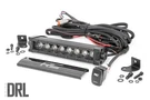 Rough Country Black Series Led Light Bar With Amber Drl Single Row. Fixed Price $89.95.