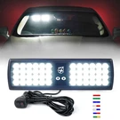 Xprite 48 Led Visor Strobe Lights Windshield Dashboard Emergency Warning Lamp. Fixed Price $22.87.
