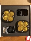 Baja Designs Squadron Pro Led 3" Pod Lights Pair Amber Driving/combo & Harness. Fixed Price $419.00.