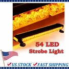 54LED Roof Amber Emergency Warning Strobe Magnetic Light Car Flashing Lamp Bar. Fixed Price $66.49.
