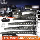 Curved Slim 20 26 32 50" Led Light Bar Spot Flood Offroad Boat Ute Truck Suv Atv. Fixed Price $118.39.