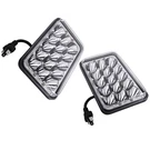Led Headlights Pair 4X6 For Kenworth T800 T400 W900B Classic H4651 H4652 90W. Fixed Price $31.75.