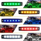 Smoked Lens Side Marker Lights Truck Trailer Turn Signal 12V 10PCS 6 Led. Fixed Price $13.20.