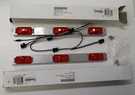 Pair Of Truck-lite 15741R3 Accessory Bar For Trucks/trailers Red Lights. Fixed Price $31.00.