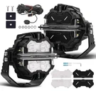 Maxpeedingrods Inch 178W Round Led Off Road Lights Matte + 3.5" White Flood.... Fixed Price $231.47.