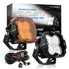 Novsight 3" Led Off Road Pods Work Lights Ultra Bright For Jeep Truck Atv Suv. Fixed Price $158.60.