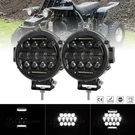 Pair Round 7" Front Bumper Spot Led Work Pods For Yamaha Banshee Headlight. Fixed Price $70.99.