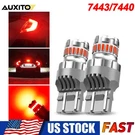 Auxito 7443 7444 7440 Red Led Bulb Brake Tail Stop Parking Light Bright Lamp T20. Fixed Price $13.29.