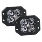 Lights Stage Sport Series Sae Flush Mount 3" 2X14.5W Square Driving Beam Led. Fixed Price $279.95.