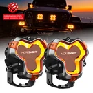 Novsight 3" Led Pods Off-road Light Spot Flood Combo Lamp For Jeep Truck Atv Suv. Fixed Price $280.49.