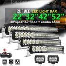Led Light Bar 22" 32" 42" 52" Curved Off Road Driving For Jeep Truck Suv Lamps. Fixed Price $89.98.