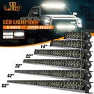 8" 14" 22" 32" 42" 52" Slim Led Light Bar Spot Flood Combo Work Offroad Suv Atv. Fixed Price $109.99.