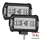 Led Pods, 2PCS 5'' 168W Quad Row Light Bar Spot Flood Combo Beam Off Road. Fixed Price $46.08.